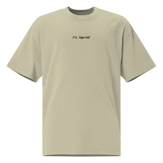 P.S, Cape Cod Oversized Faded Unisex T-Shirt